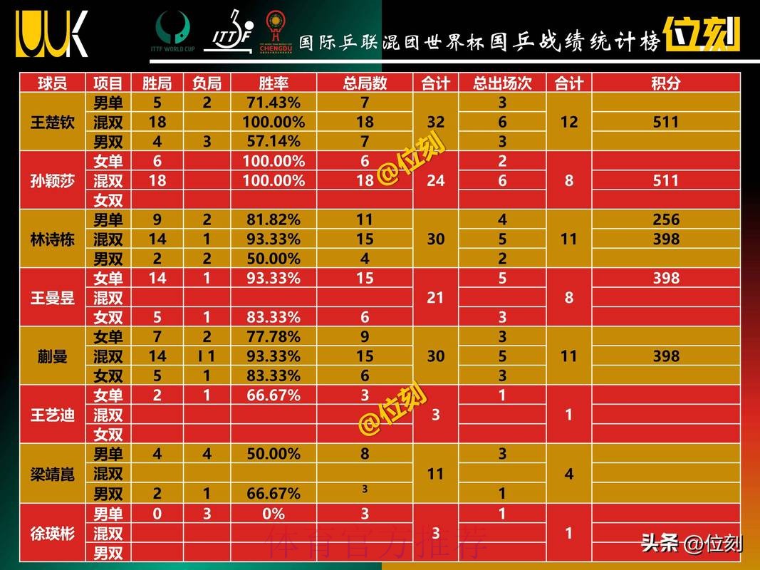 全面分析世界杯比赛结果统计数据
